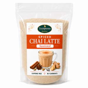 Spiced Chai Latte - Sweetened, Caffeine Free (Teaspresso) 1Kg