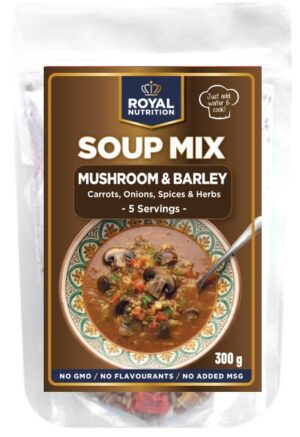 Mushroom & Barley Soup Mix / 300g (Royal Nutrition)