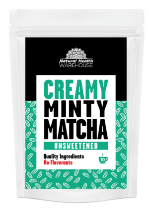 Creamy Minty Matcha - Unsweetened (Natural health) 150g