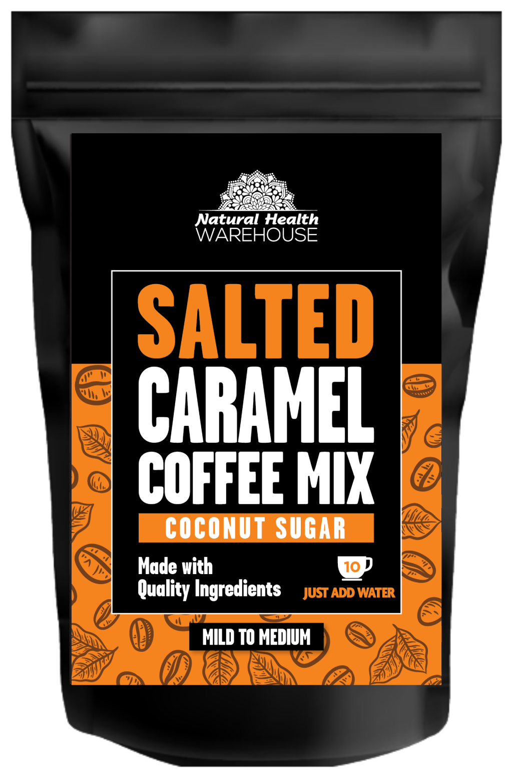 Salted Caramel Coffee Mix - Coconut sugar, 210g