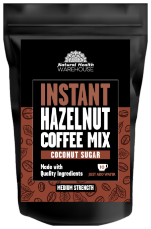 Instant Hazelnut Coffee Mix - Coconut sugar, 220g